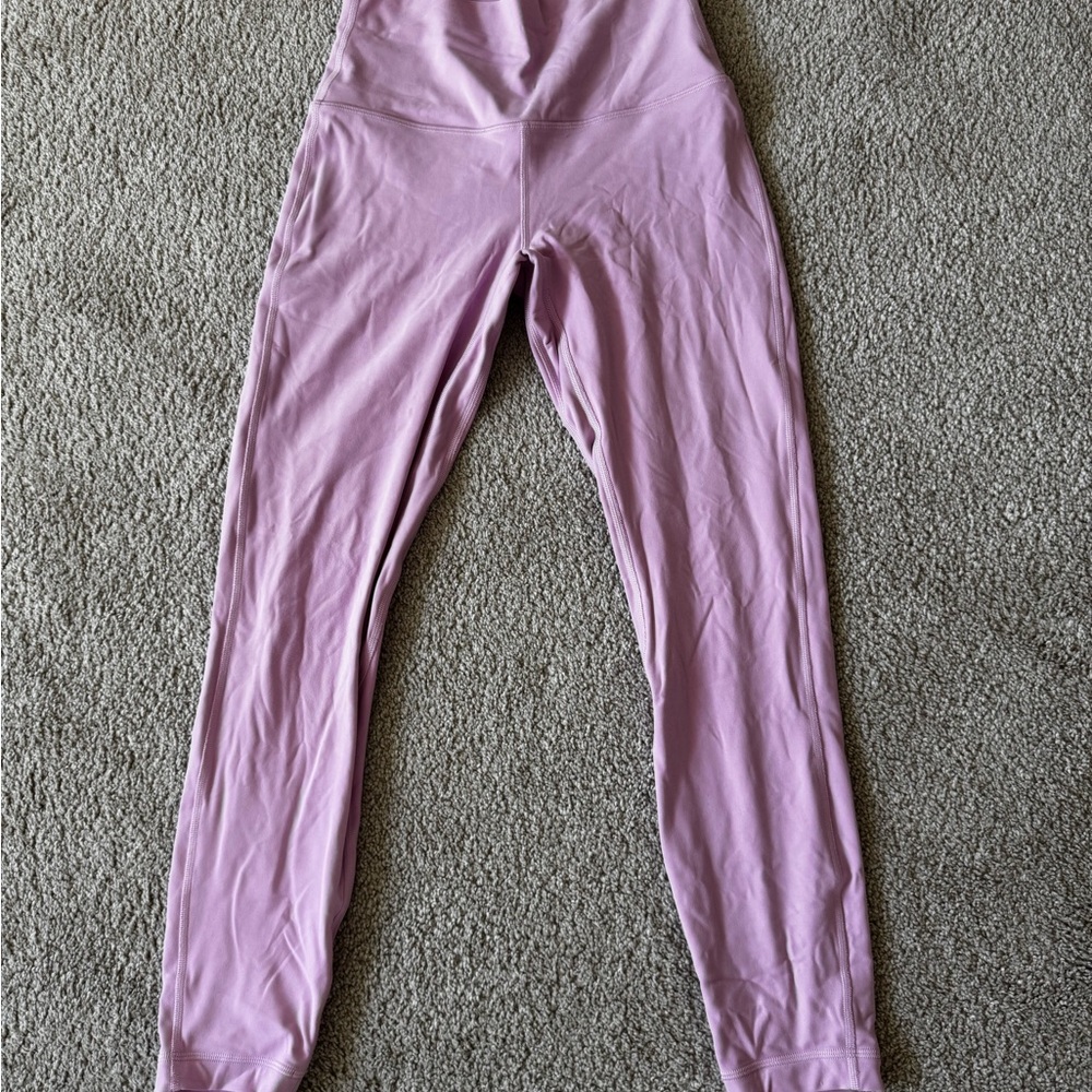 Pink Lululemon Align Leggings